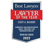 Best lawyers, lawyer of the year: Scott A. Bachert. Bowling Green 2022